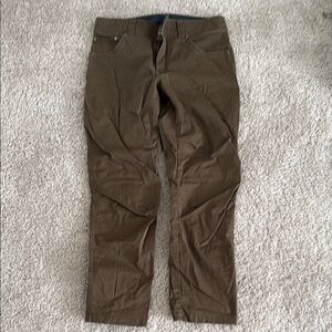 Kuhl Men’s 34/30 Burnt Olive RYDR™ LITE FULL